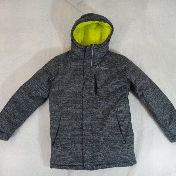 COLUMBIA TEENS UNISEX WINTER JACKET SIZE 10/12 IN MINTY SHAPE - Picture 1 of 6